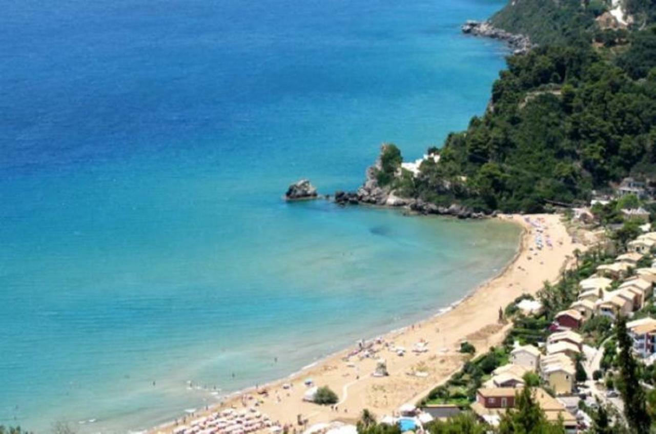 Aqua Seafront Glyfada Corfu Beach House With Garden Exterior foto